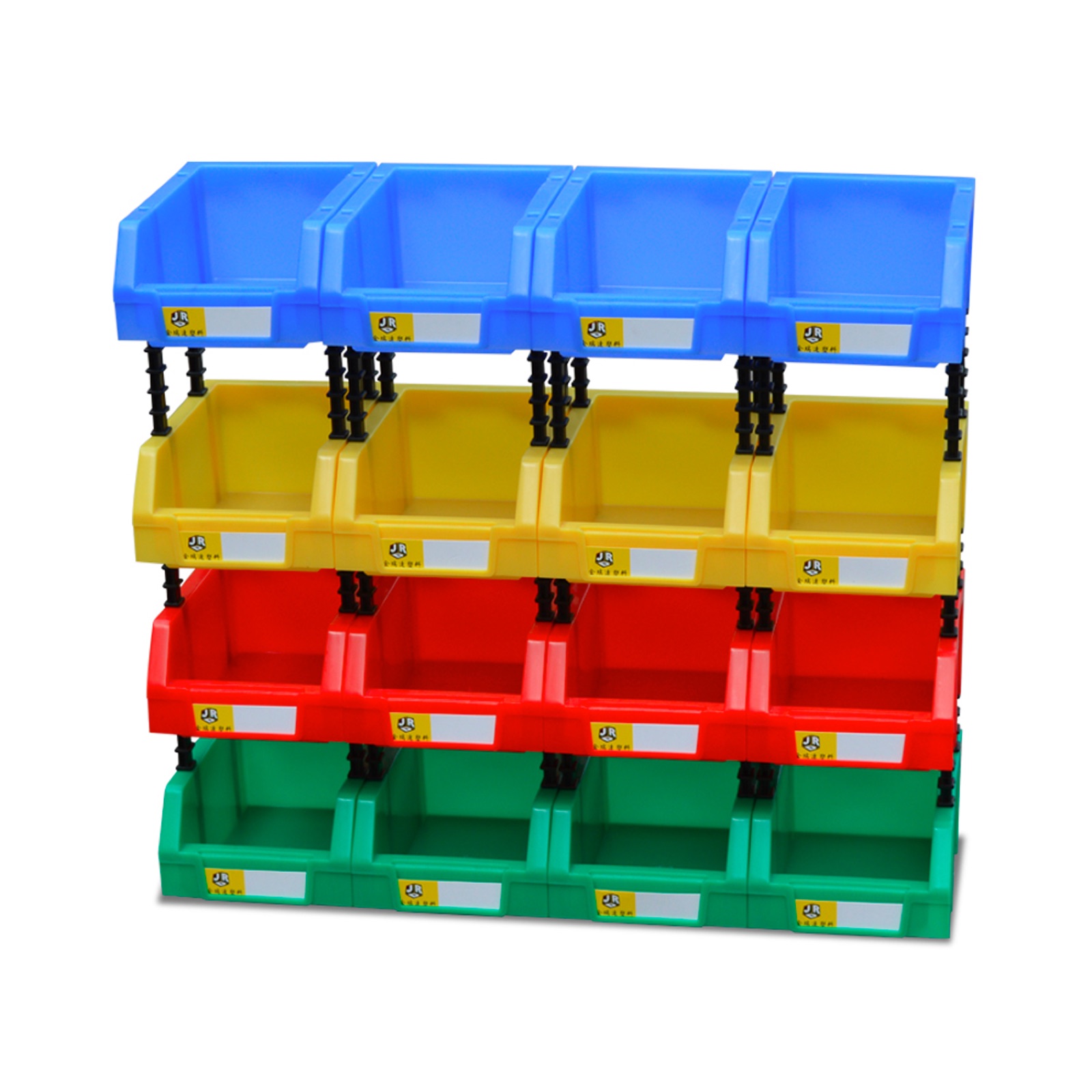 Stackable Open-Front Bin Boxes
